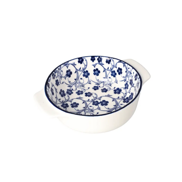 Danny Home™ Blue Flower 7" Round Bowl