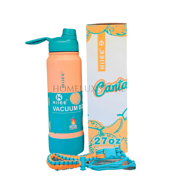 Hilee Wide Mouth Insulated Bottle - Orange