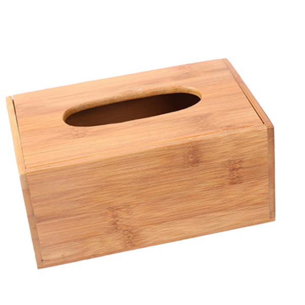 Bamboo Wooden Tissue Box