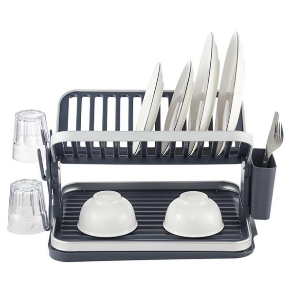 Binca 2 Tier Foldable Dish Rack