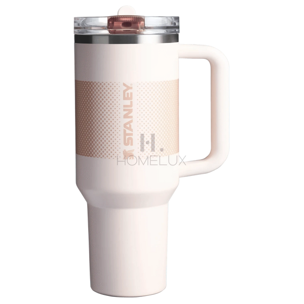 The Quencher ProTour Flip Straw Tumbler | 40 OZ - Rose Quartz Fade