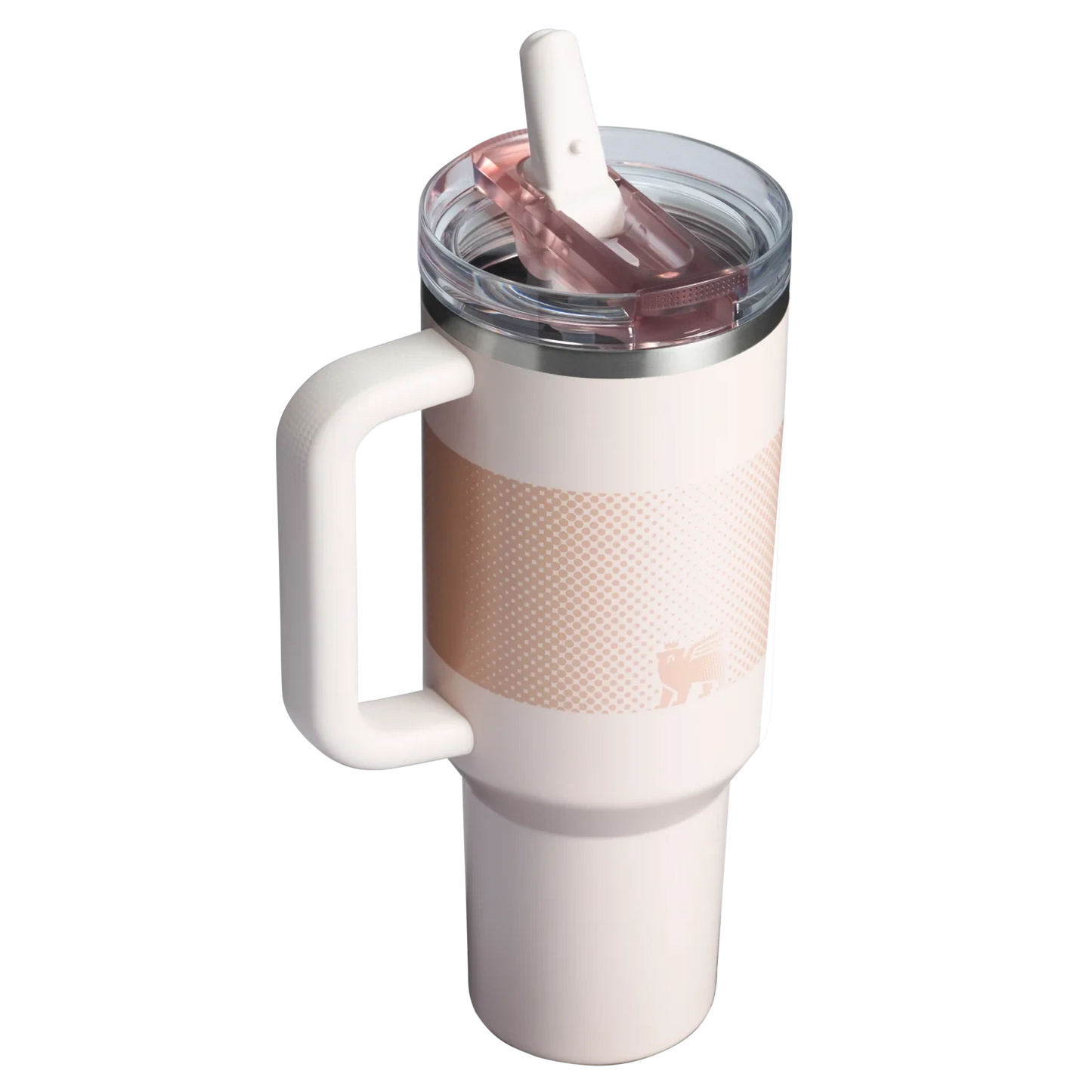 The Quencher ProTour Flip Straw Tumbler | 40 OZ - Rose Quartz Fade
