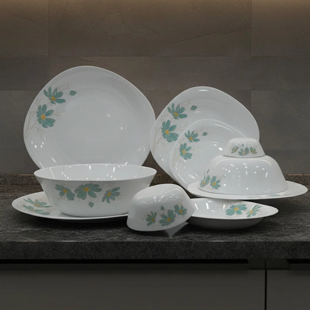 Floral Delight Opal Dinner Set