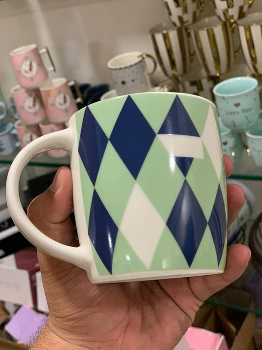 Danny Home™ 4 Pcs Printed Mugs