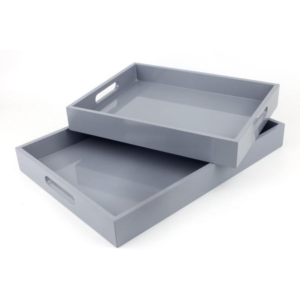 Modern Serving Tray (Grey)