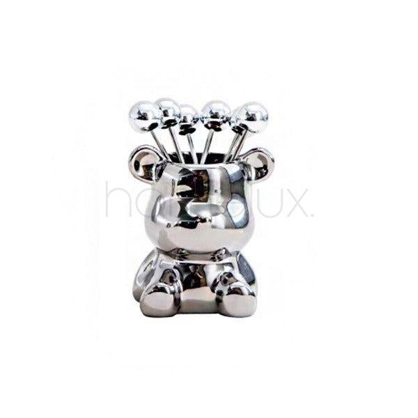 Matte Bear Fruit Pick Set