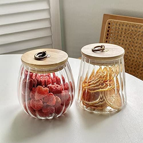 Golden Glass Ring Jar