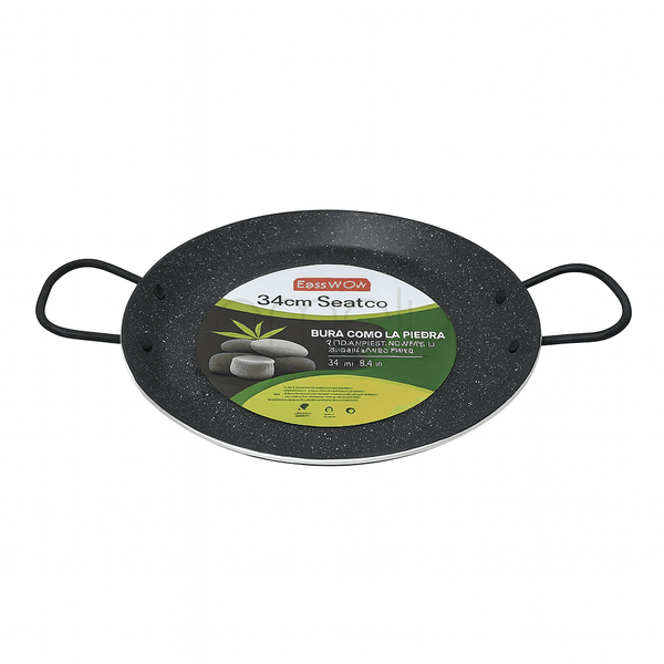 Non-Stick Stone-Effect Seafood Pan 38cm