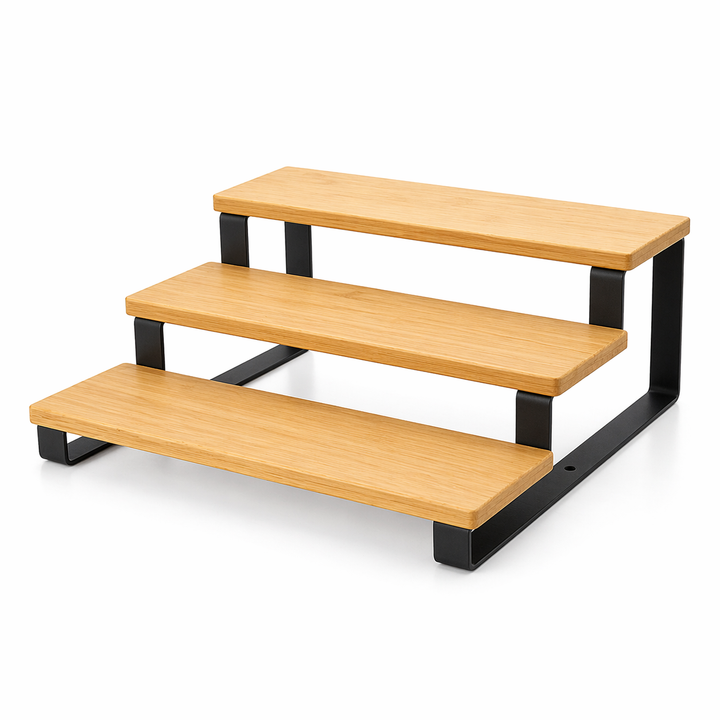 Multipurpose 3 Step Wooden Stand – HomeLux