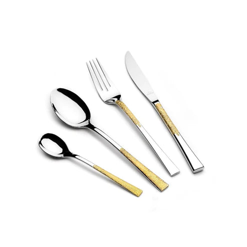 Arshia Gold and Silver 50pcs Cutlery Sets TM762GS