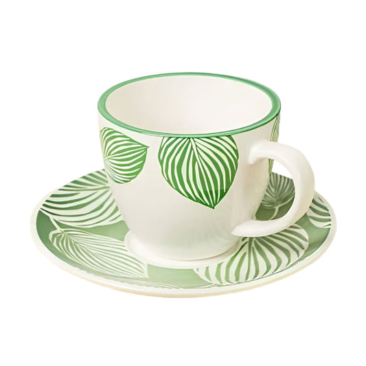 Danny Home™ 200ml 6Pcs Set Cup & Saucer