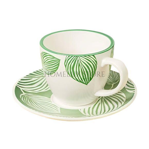 Danny Home™ 200ml 6Pcs Set Cup & Saucer