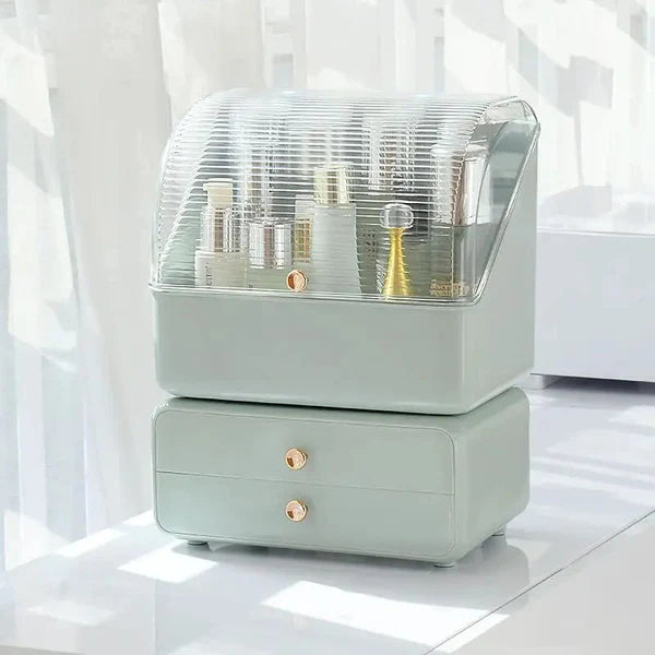 Makeup Organizer with Duo Drawers