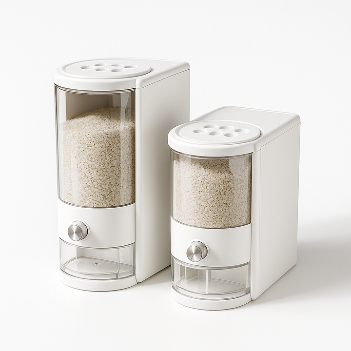 Premium Rice Container with Measuring Cup – HomeLux