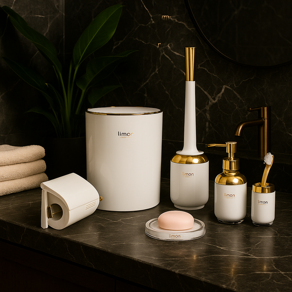 Elegant 6-Pieces Bathroom Set