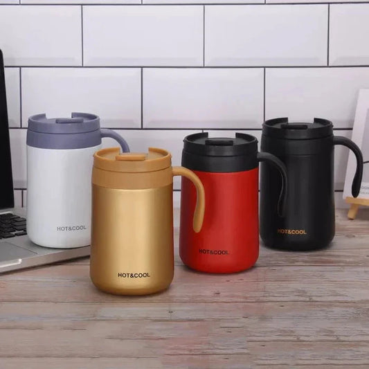 Stainless Steel Insulated Coffee Mug - 500ml