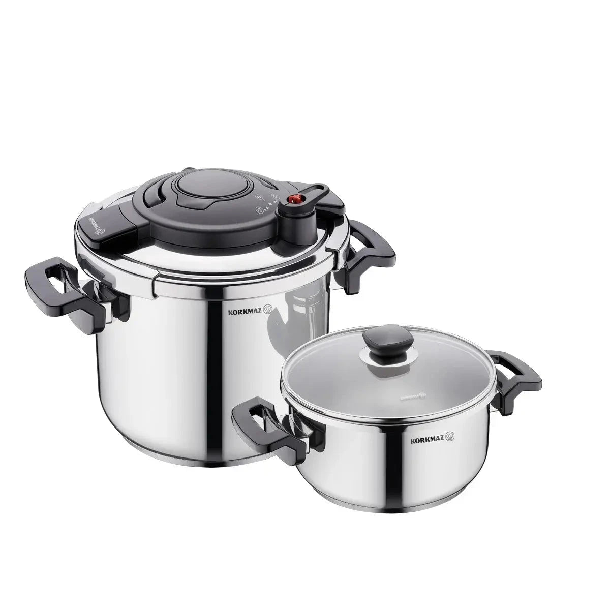 A173 Korkmaz Alessa 4 Piece Pressure Cooker Set