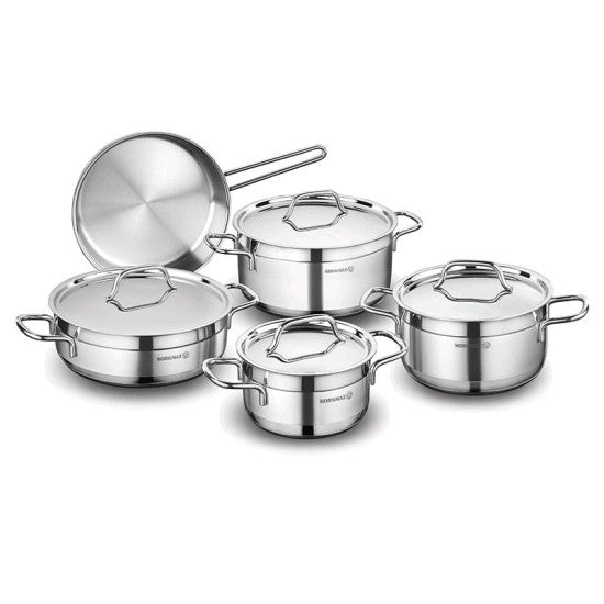 Korkmaz Alfa 9 Pcs Cookware Set