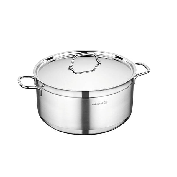 Korkmaz Alfa Stainless Steel Casserole Pot