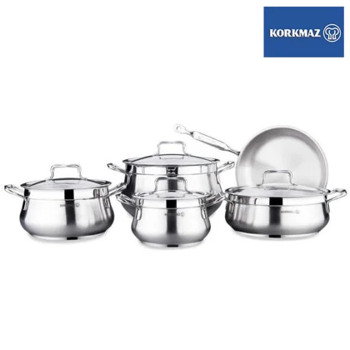 Korkmaz A1959 Estima 9 pcs Cookware Set