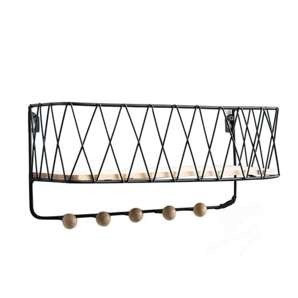 Criss-Cross Wall Utility Shelf