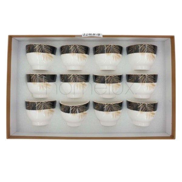 Black 12pcs Kawa Piyali Angela 12c-MK72