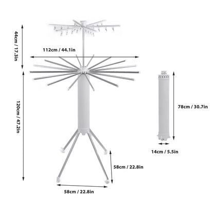 Aluminum Foldable Laundry Stand Tripod