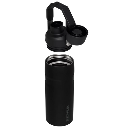 IceFlow™ Bottle with Fast Flow Lid | 16 OZ | Black