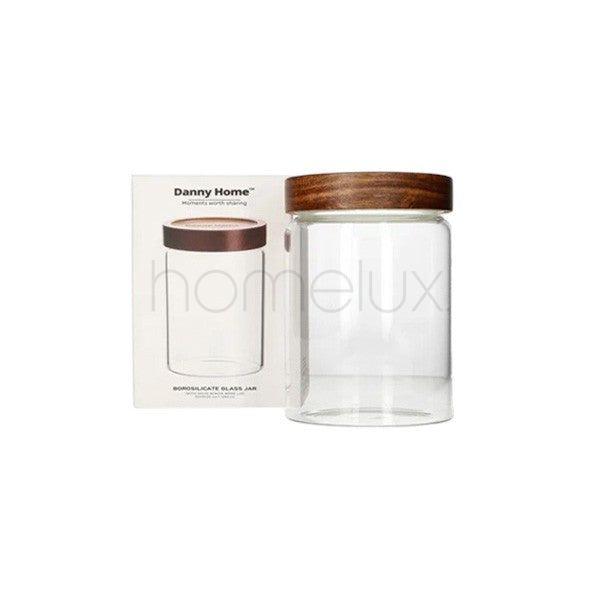 Glass Storage Jar 600ml 36c-1966-92