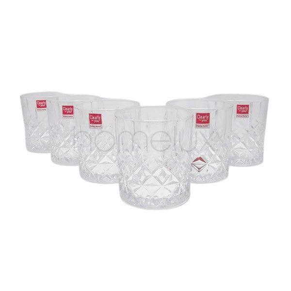 Glass 6Pcs Set 320ml 8c -1988-130