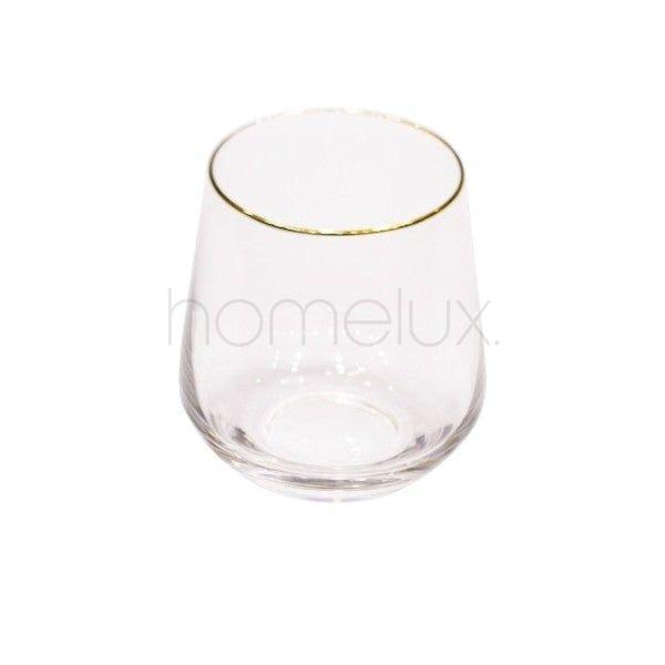 Glass Set – 6 Pcs Gold (360ml)
