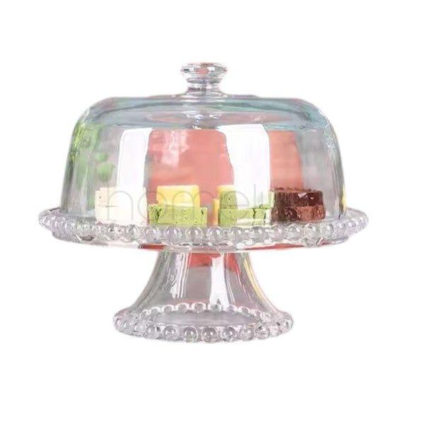 Glass Cake Plate