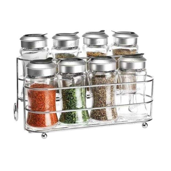 Spice Jar Set – 9 Pcs (100ml Each)
