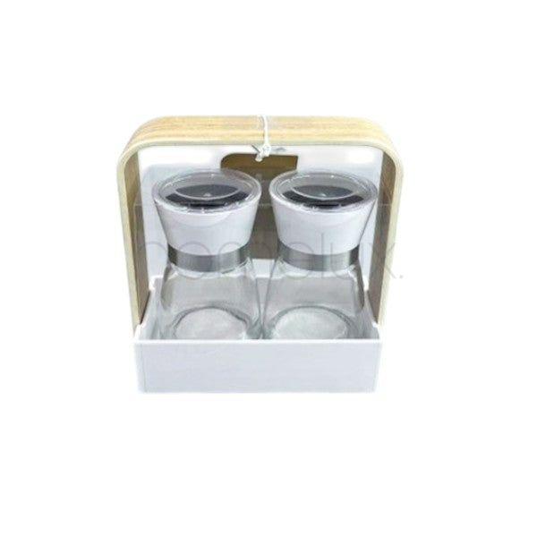 Glass Caster Set – 2 Pcs