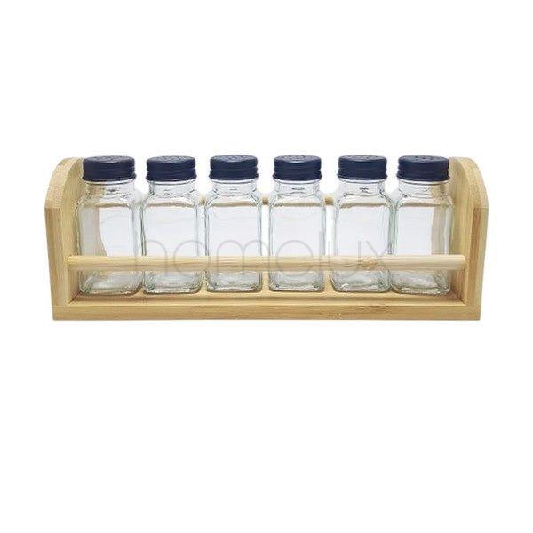 Glass Storage Jar Set – 6 Pcs