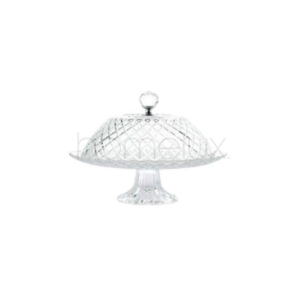 Glass Cake Set – 2 Pcs