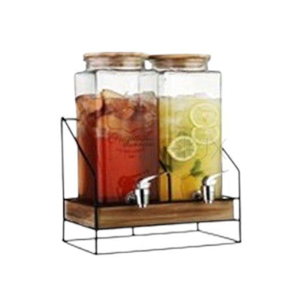 Glass Dispenser Set – 4 Pcs (2340ml)