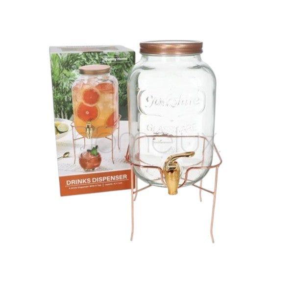 Glass Dispenser Set – 2 Pcs (4L Each)