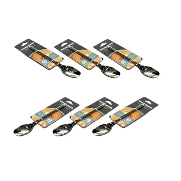 Table Spoon Set – 6 Pcs (Stainless Steel)