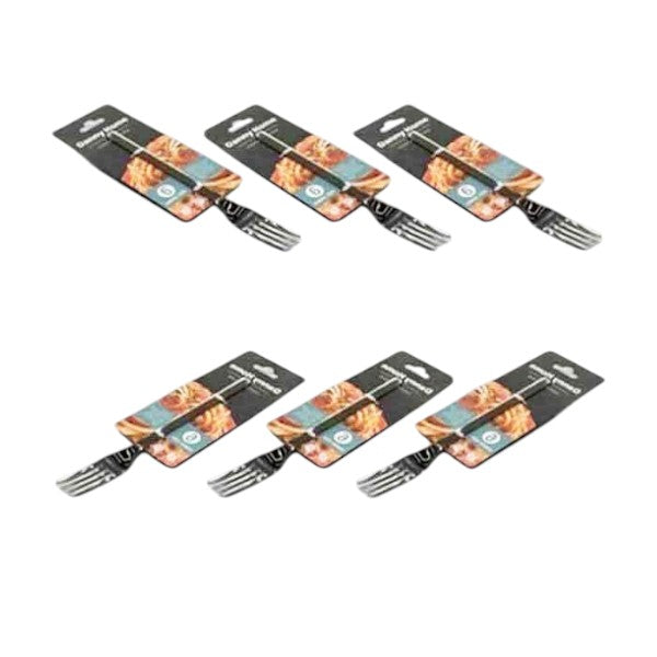 Table Fork Set – 6 Pcs (Stainless Steel)