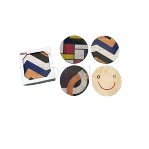 Coaster 10cm 4Pcs Set 24c-2021-24