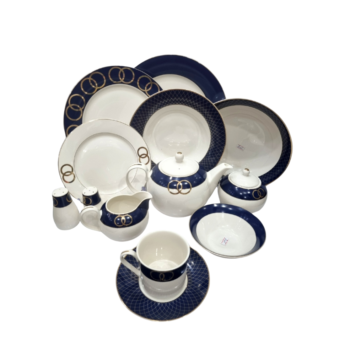 Dinner Set – 47-Piece Fine Porcelain
