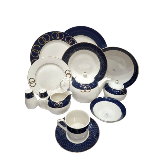 Dinner Set – 47-Piece Fine Porcelain