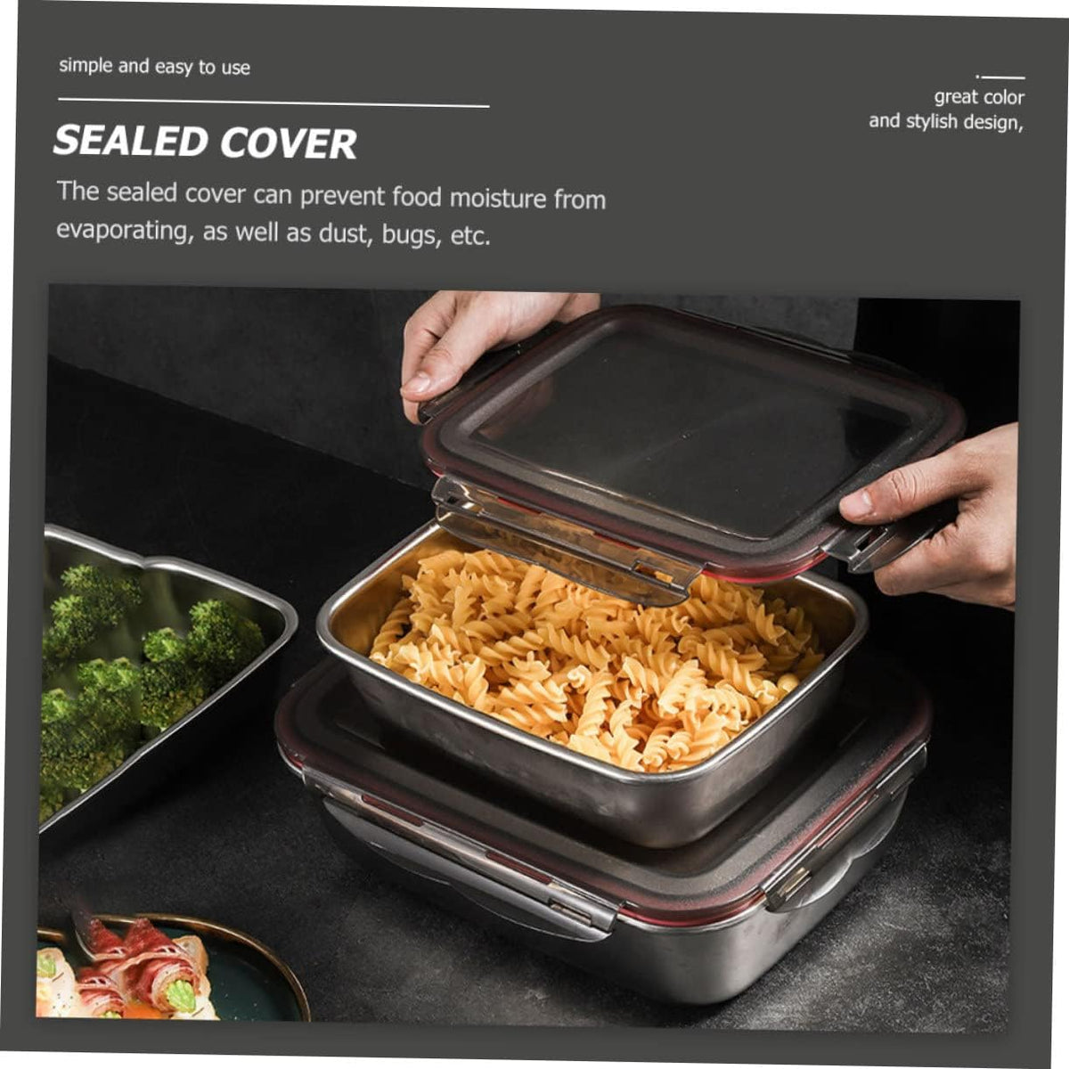 ZENLO Stainless Steel Storage Box – HomeLux