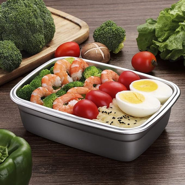 Stainless Steel Food Container With Lid