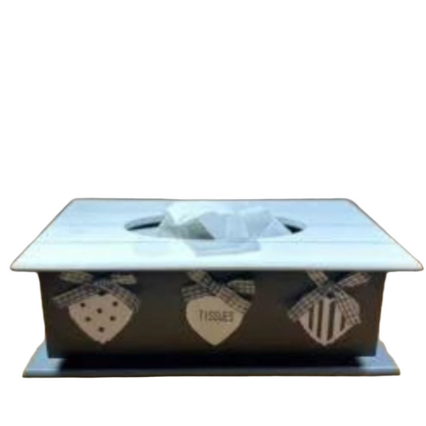 MDF Wood Tissue Box